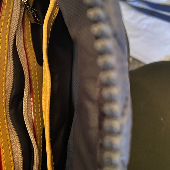 MZ WALLACE SMALL METRO CAMERA BAG CROSSBODY / SHOULDER DAWN BLUE NYLON - Picture 10 of 14